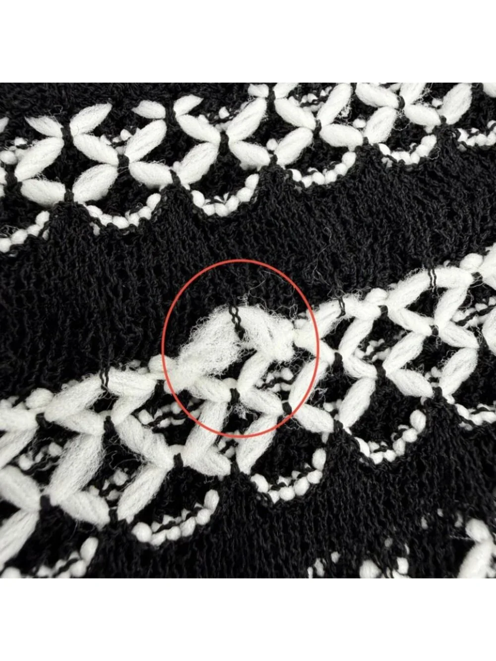 Chanel Front Cardigan Black